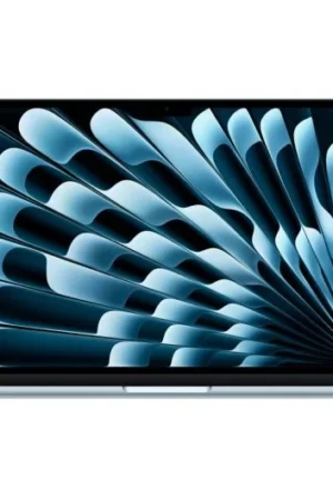 portátil apple macbook air apple m4 10 núcleos/16 gb/256gb ssd/gpu 8 núcleos/13.6" azul cielo